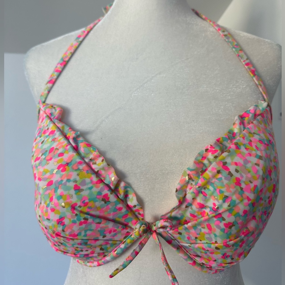 Mega fun Victoria’s Secret swim set 34D top large bottom